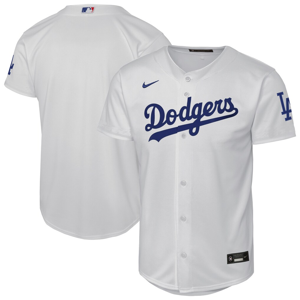 Youth Los Angeles Dodgers  Nike White Home Stadium Jersey - Jersey