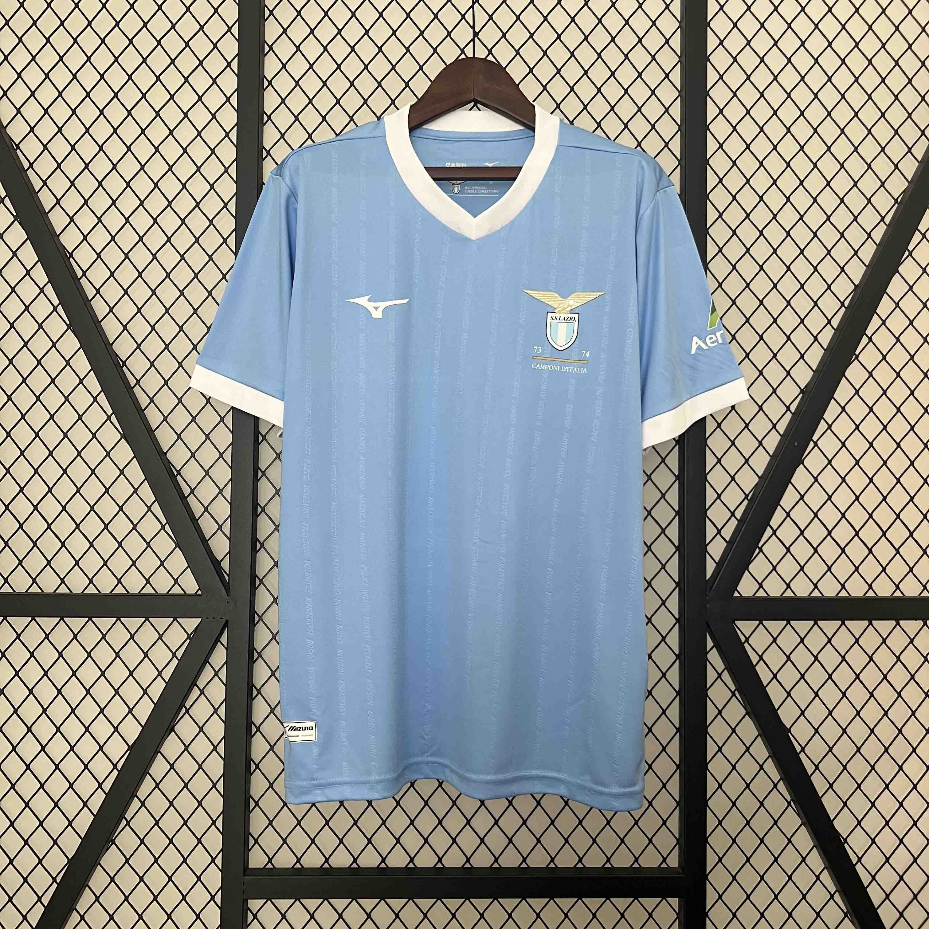 Lazio Soccer Jersey 50th Anniversary Custom Shirt 2024/25 - Jersey