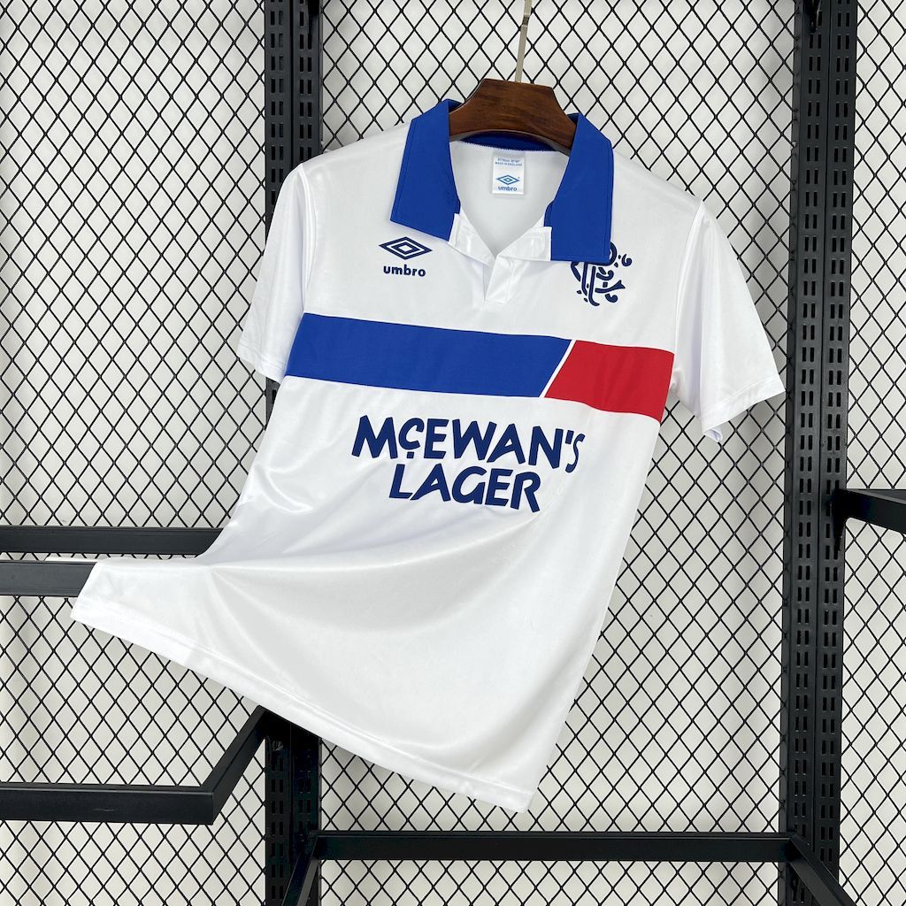Rangers FC Retro Soccer Jersey Away Custom Shirt 1994 - Jersey