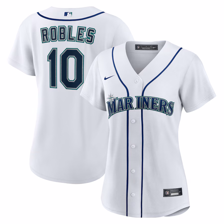 Women's Seattle Mariners Victor Robles Nike White Home Replica Jersey - Jersey