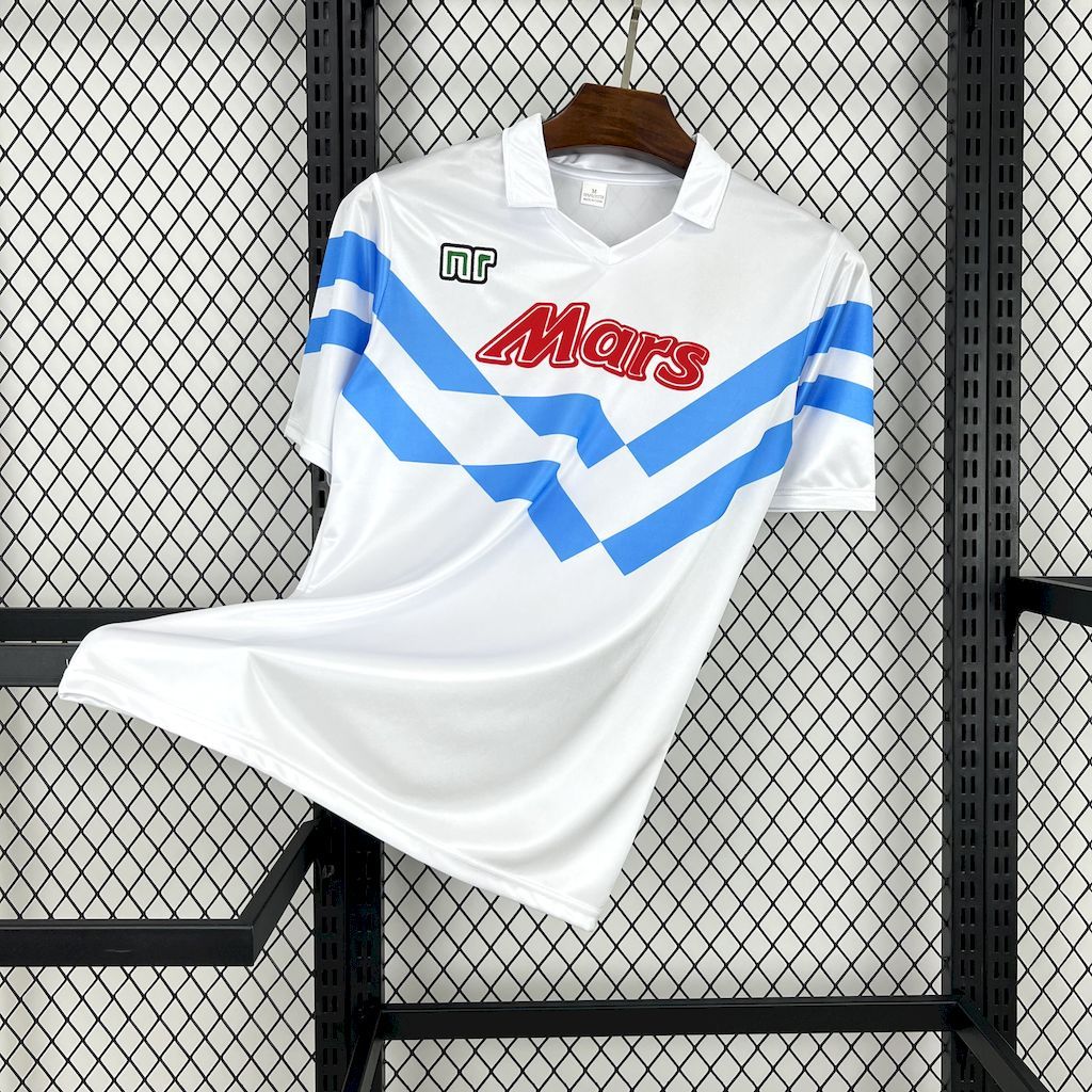 Napoli Retro Soccer Jersey Away Custom Shirt 1988-89 - Jersey