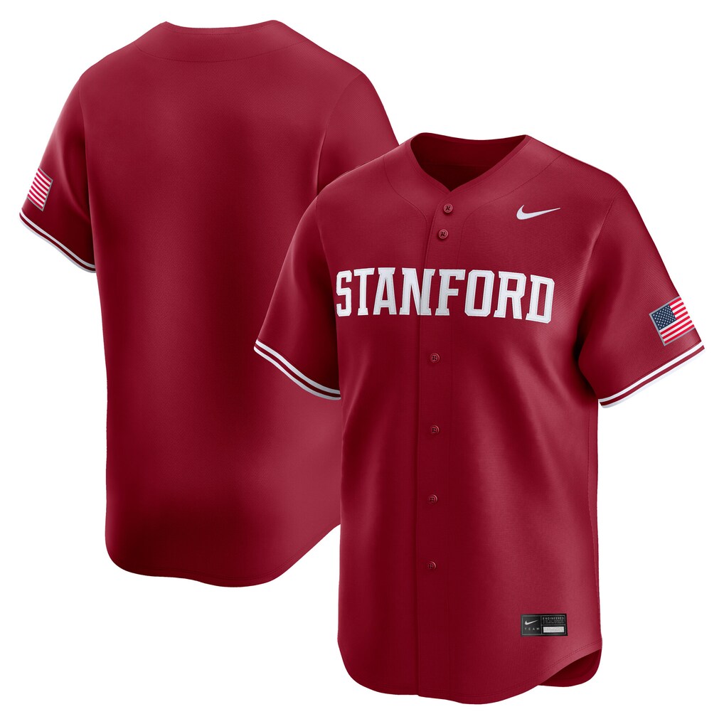 Men's Nike Cardinal Stanford Cardinal Baseball Limited Jersey - Jersey