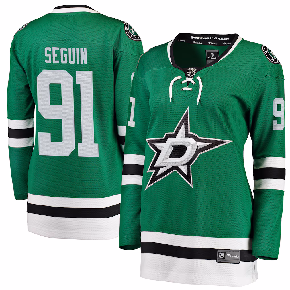 Women's Dallas Stars Tyler Seguin Fanatics Green Home Breakaway Jersey - Jersey
