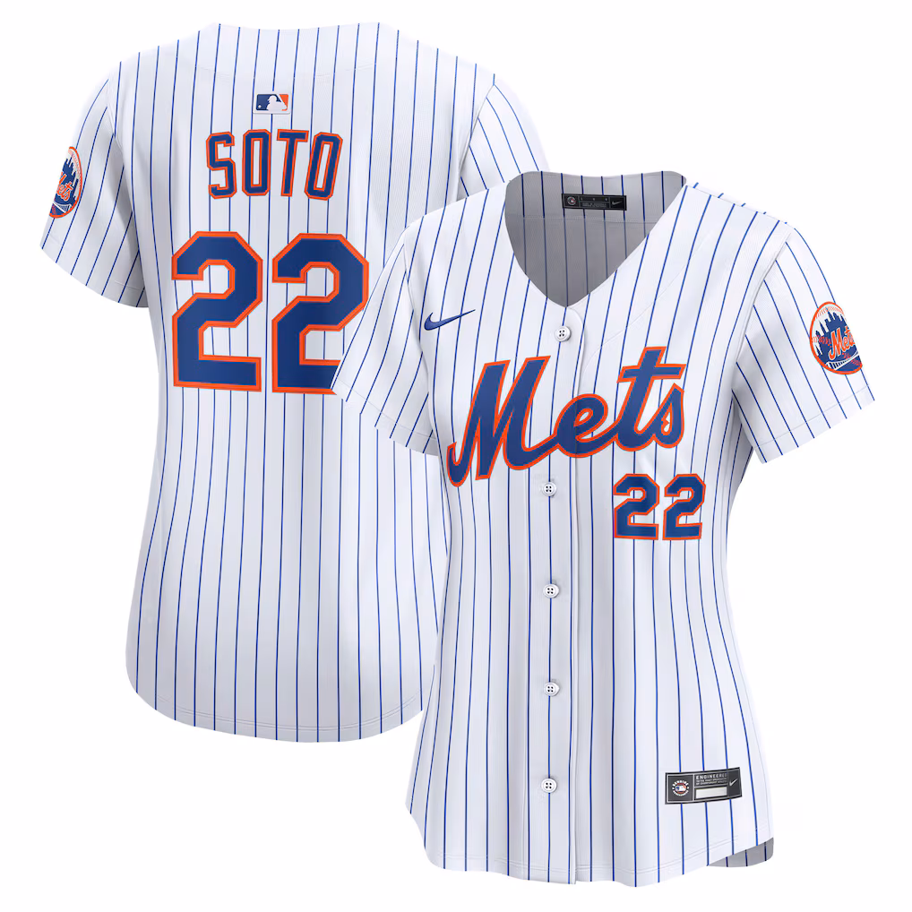 Women's New York Mets Juan Soto Nike White Home Limited Jersey - Jersey