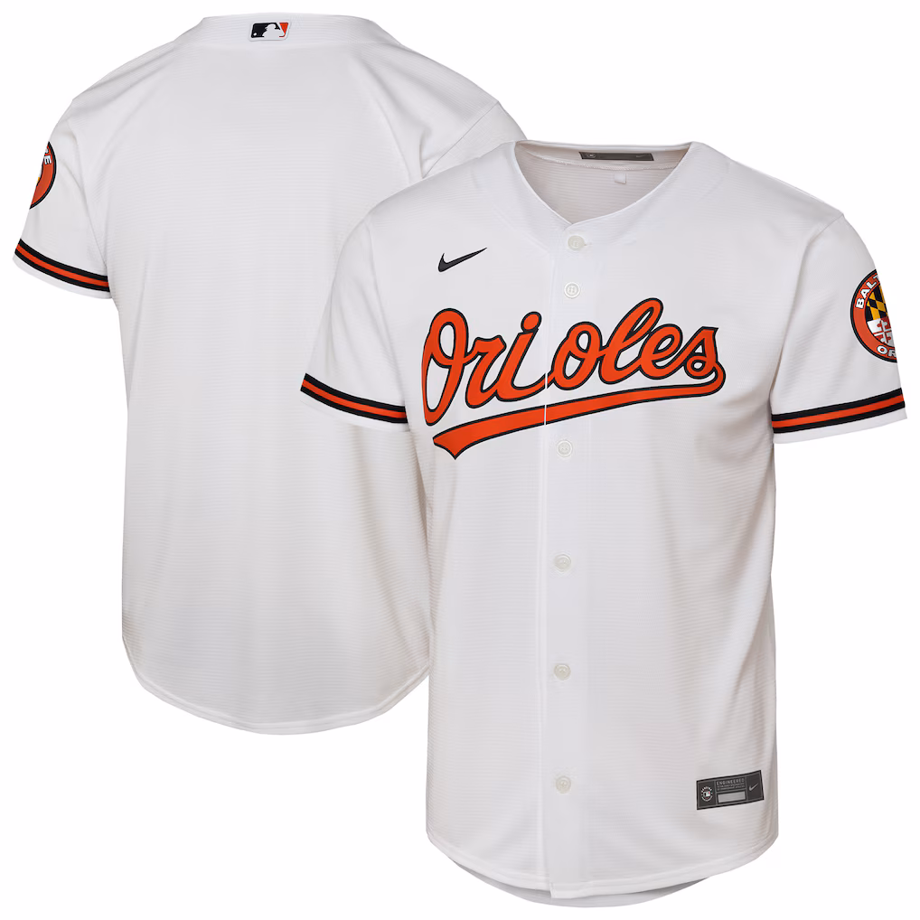 Youth Baltimore Orioles Nike White Home Stadium Jersey - Jersey