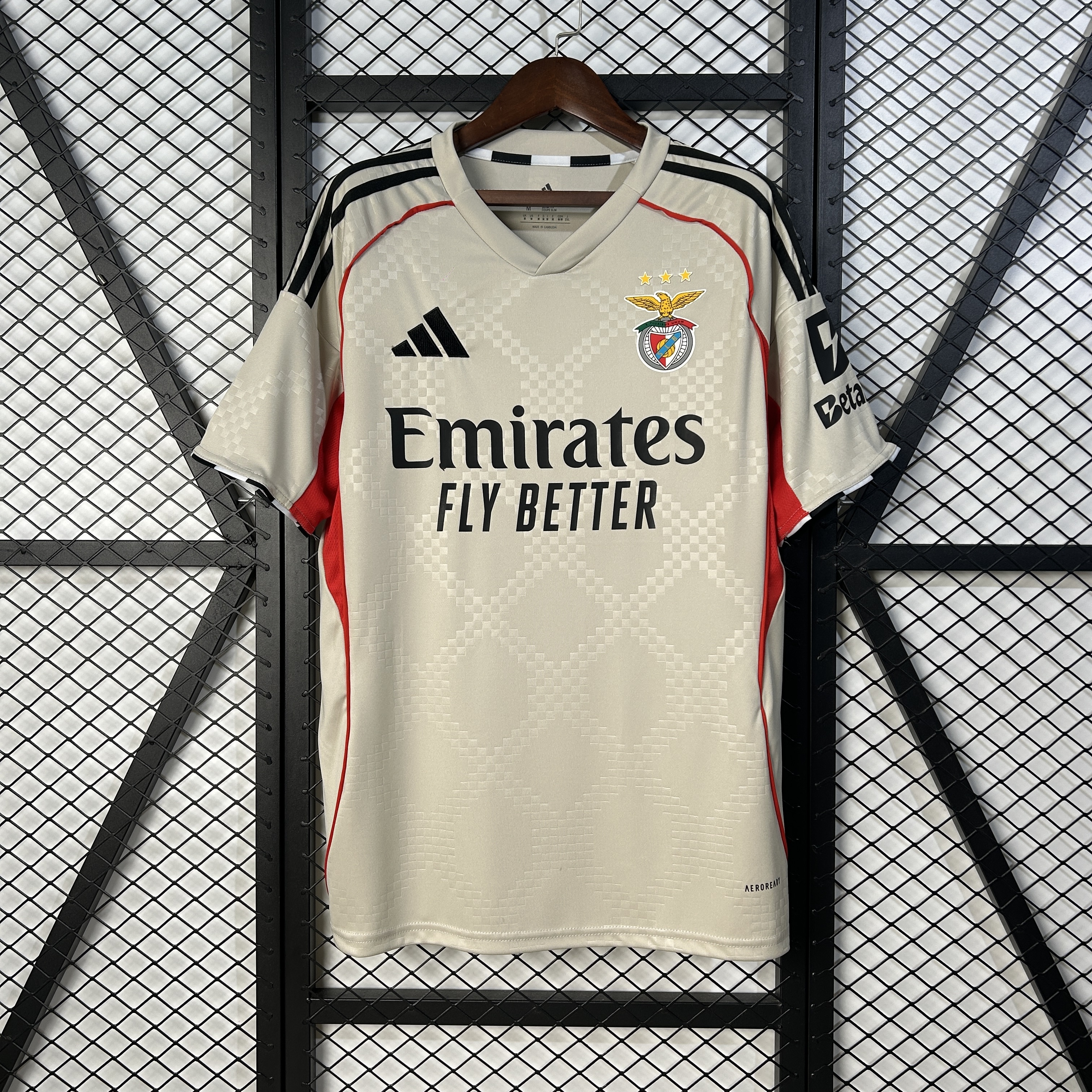 Benfica Soccer Jersey Away Custom Shirt 2025/26 - Jersey