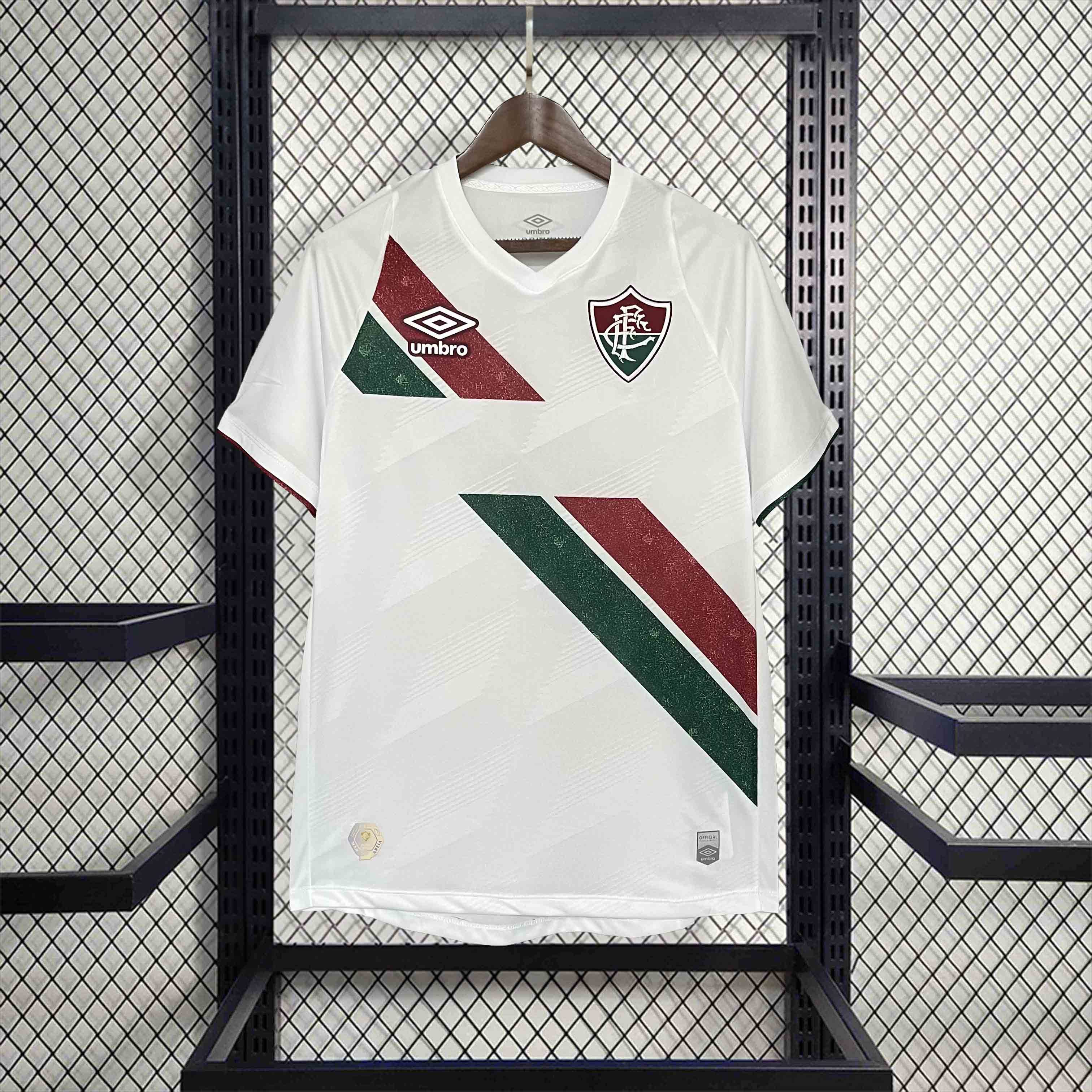 Fluminense FC Soccer Jersey Away Custom Shirt 2024 - Jersey