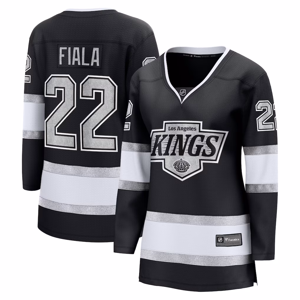 Women's Los Angeles Kings Kevin Fiala Fanatics Black Home Breakaway Jersey - Jersey