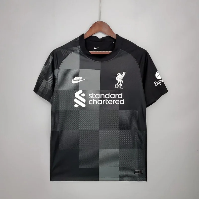 Liverpool Retro Football Jersey Goalkeeper Custom Shirt 2021/22 - Jersey