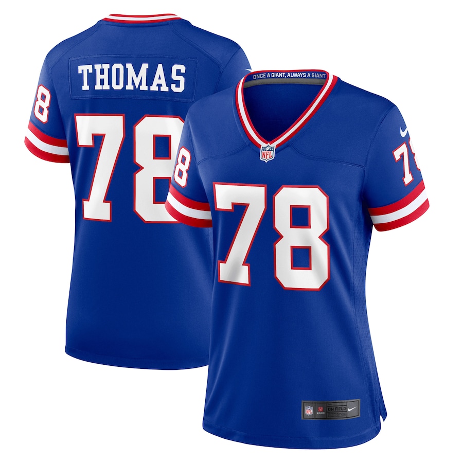 Women's New York Giants Andrew Thomas Nike Century Red Alternate Game Jersey - Jersey