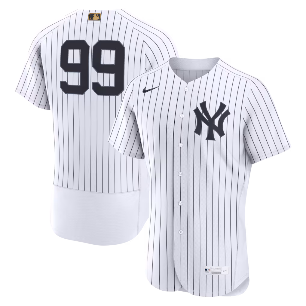 Men's New York Yankees Aaron Judge Nike White MLB Awards Authentic Jersey - Jersey