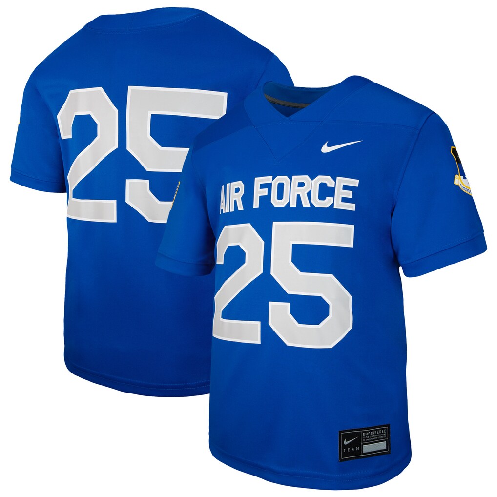 Youth Nike #25 Royal Air Force Falcons Untouchable Replica Game Jersey - Jersey