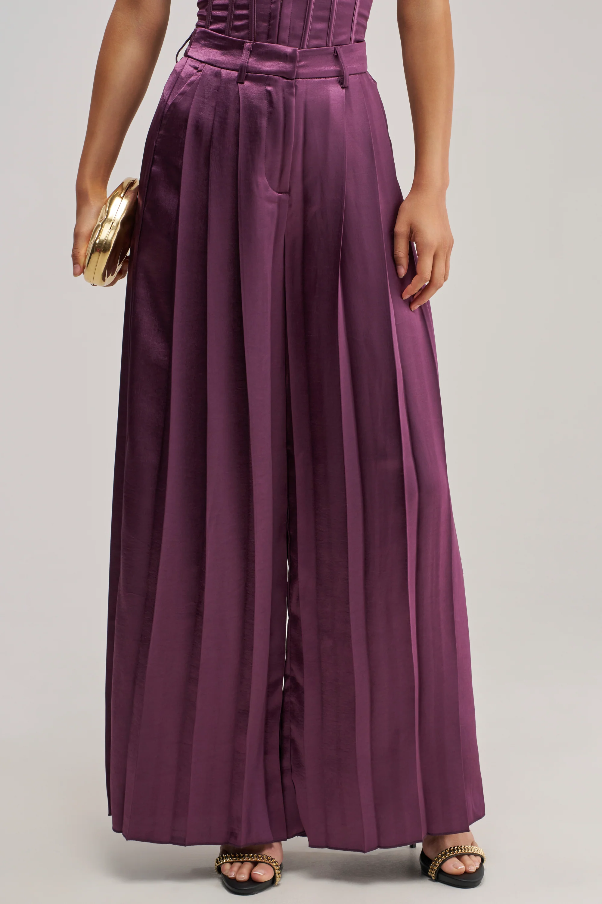 IN TOO DEEP SATIN TROUSER - Akira Wear