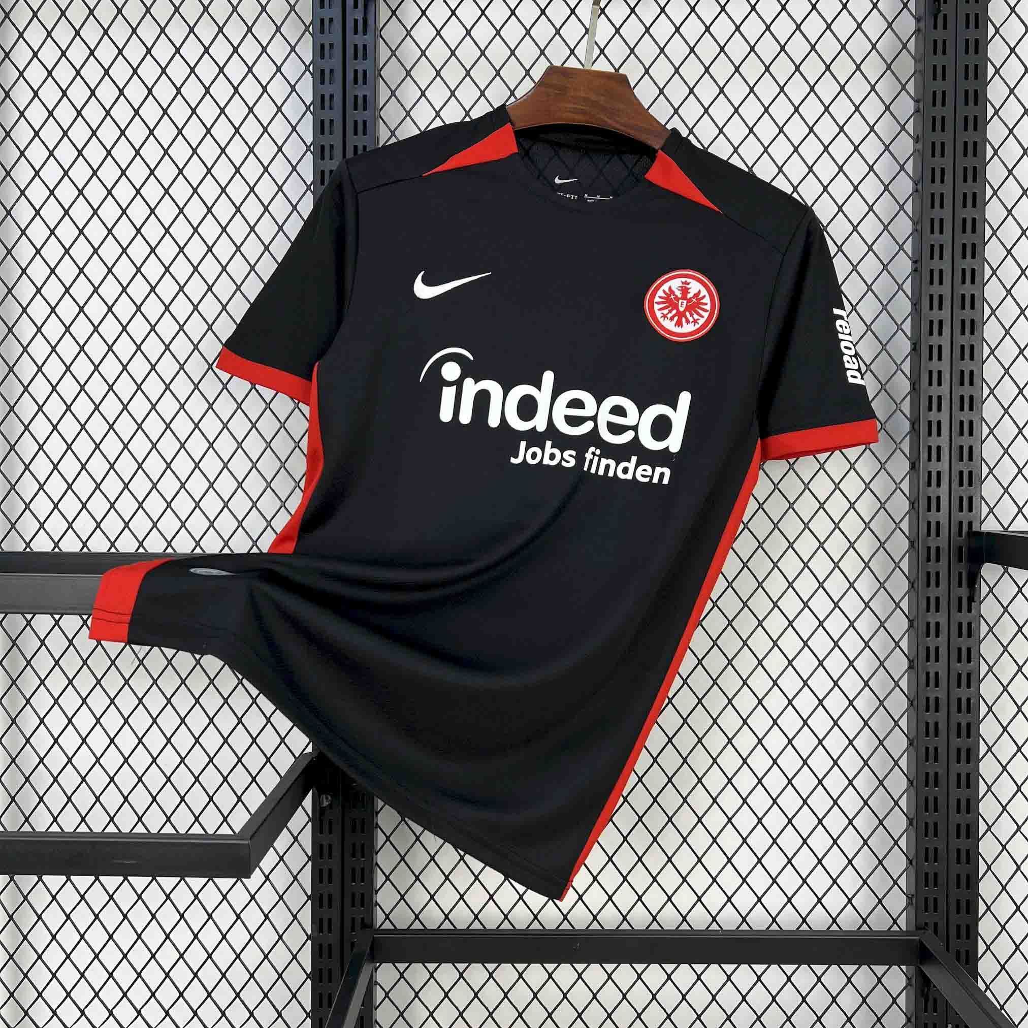 Eintracht Frankfurt Football Jersey Away Custom Shirt 2024/25 - Jersey