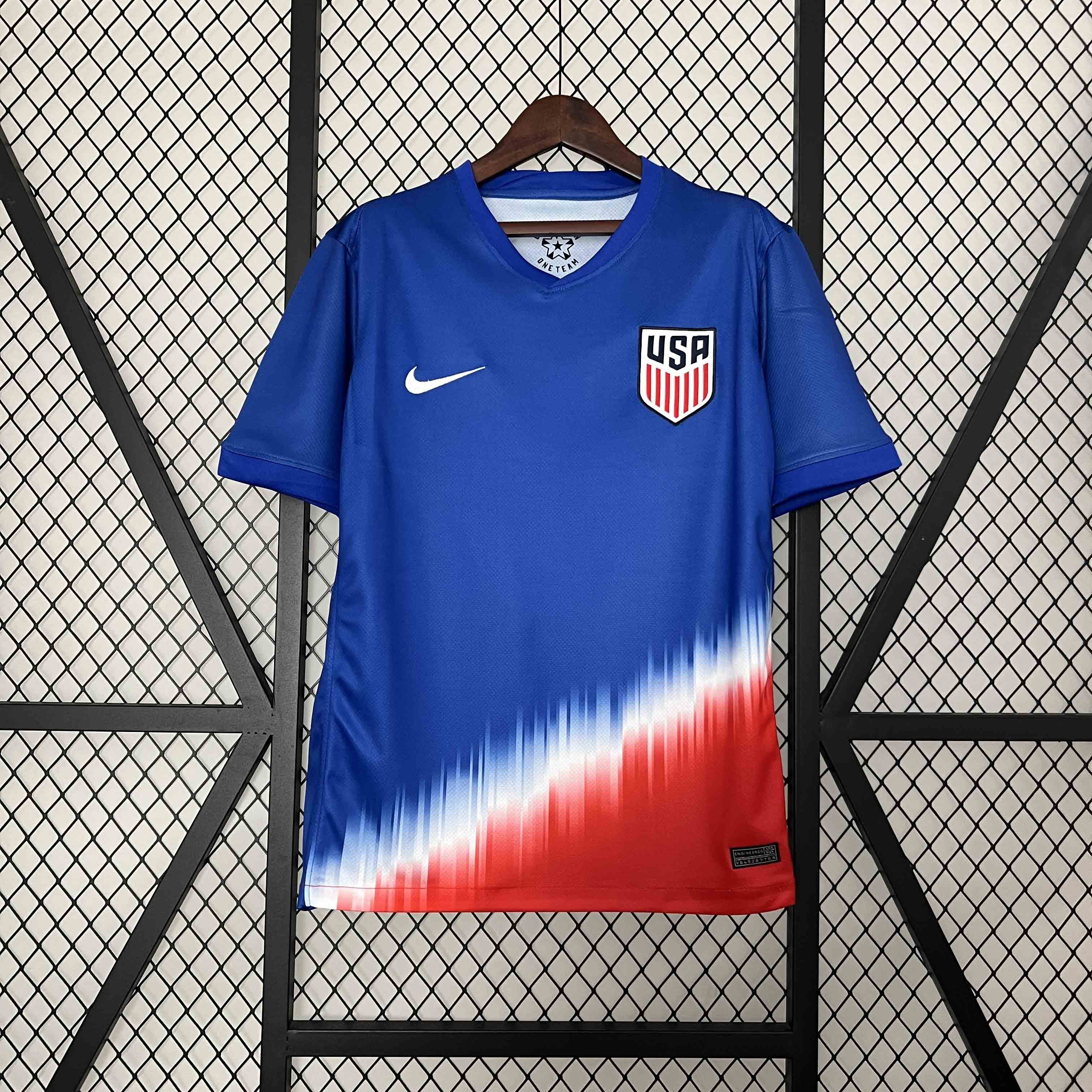 USA Soccer Jersey Away Custom Shirt Copa America 2024 - Jersey