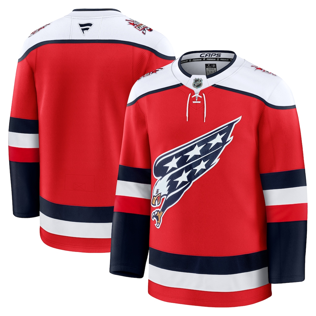 Men's Washington Capitals Fanatics Red Alternate Premium Jersey - Jersey