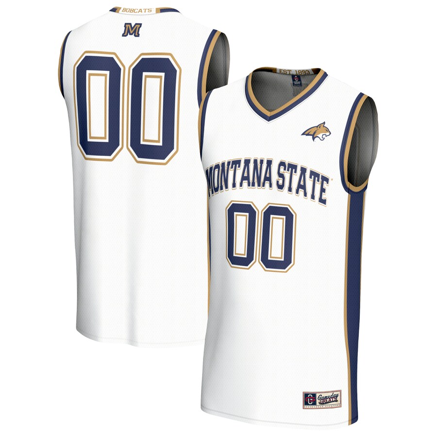 Unisex GameDay Greats  White Montana State Bobcats Lightweight Basketball Fashion Jersey - Jersey