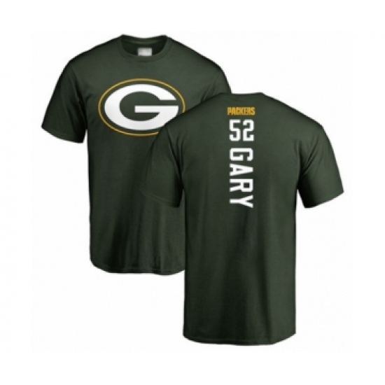 Football Green Bay Packers #52 Rashan Gary Green Backer T-Shirt - Jersey