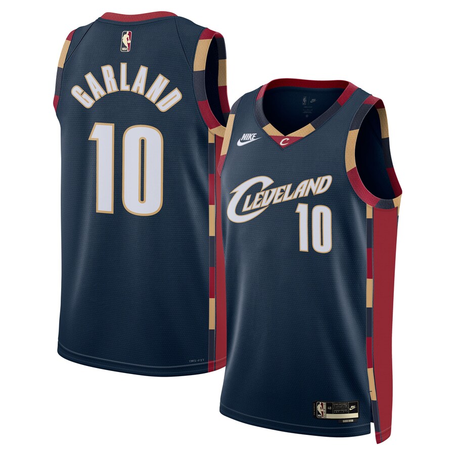 Unisex Cleveland Cavaliers Darius Garland Nike Navy Swingman Jersey - Classic Edition - Jersey