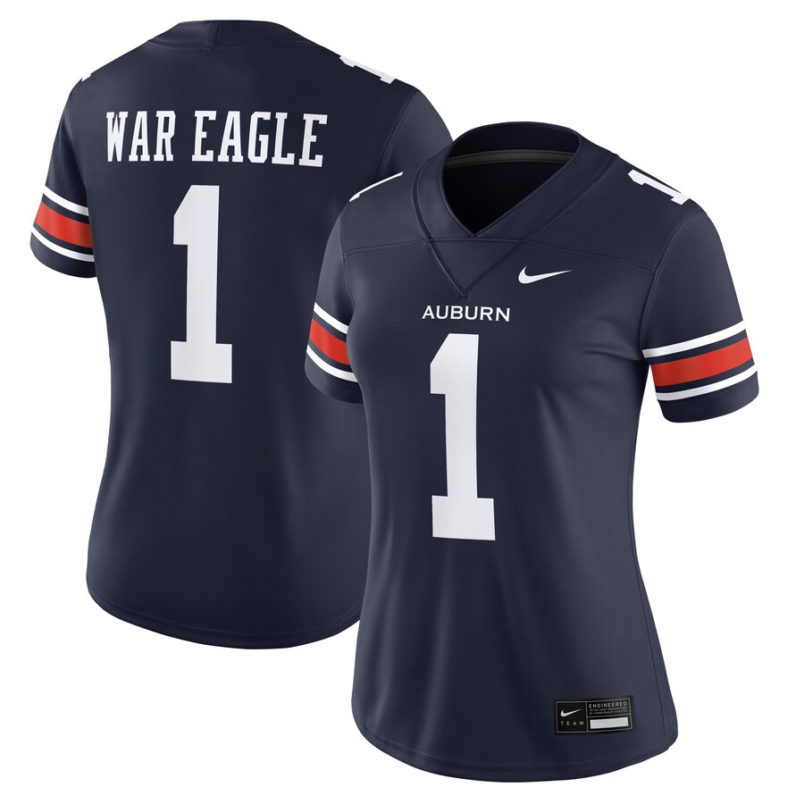 Women's Nike Navy Auburn Tigers Home Football Game Jersey - Jersey