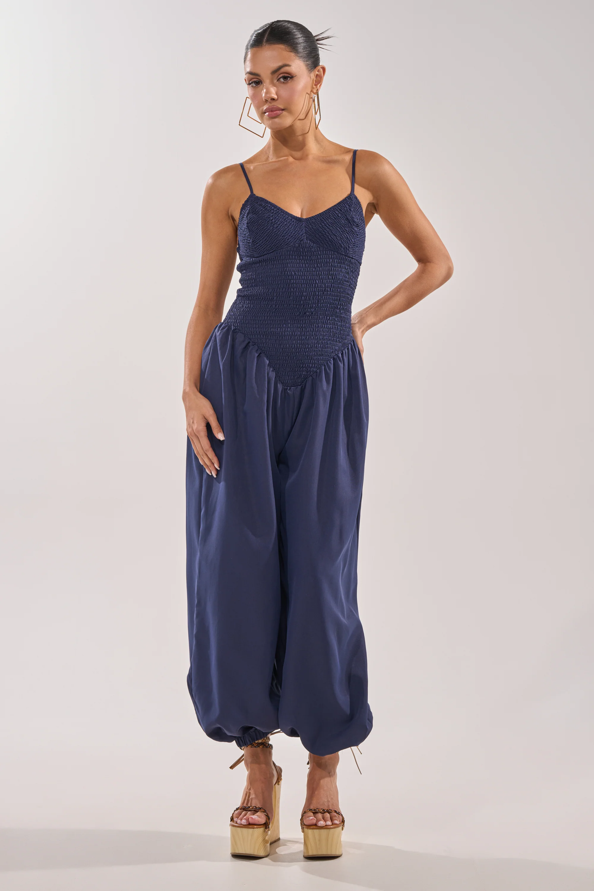 TRENDSETTER BALLOON PANT JUMPSUIT - Akira Wear