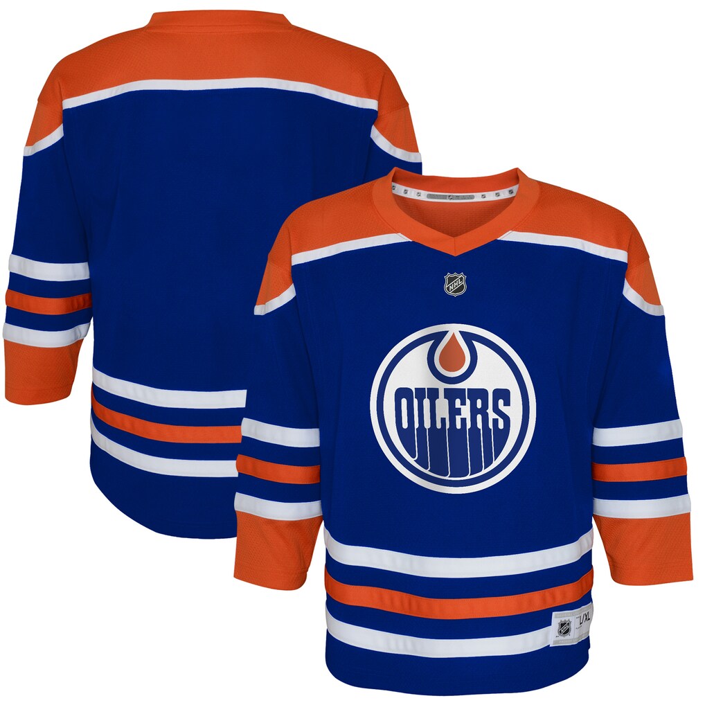 Toddler Edmonton Oilers Royal Home Replica Jersey - Jersey