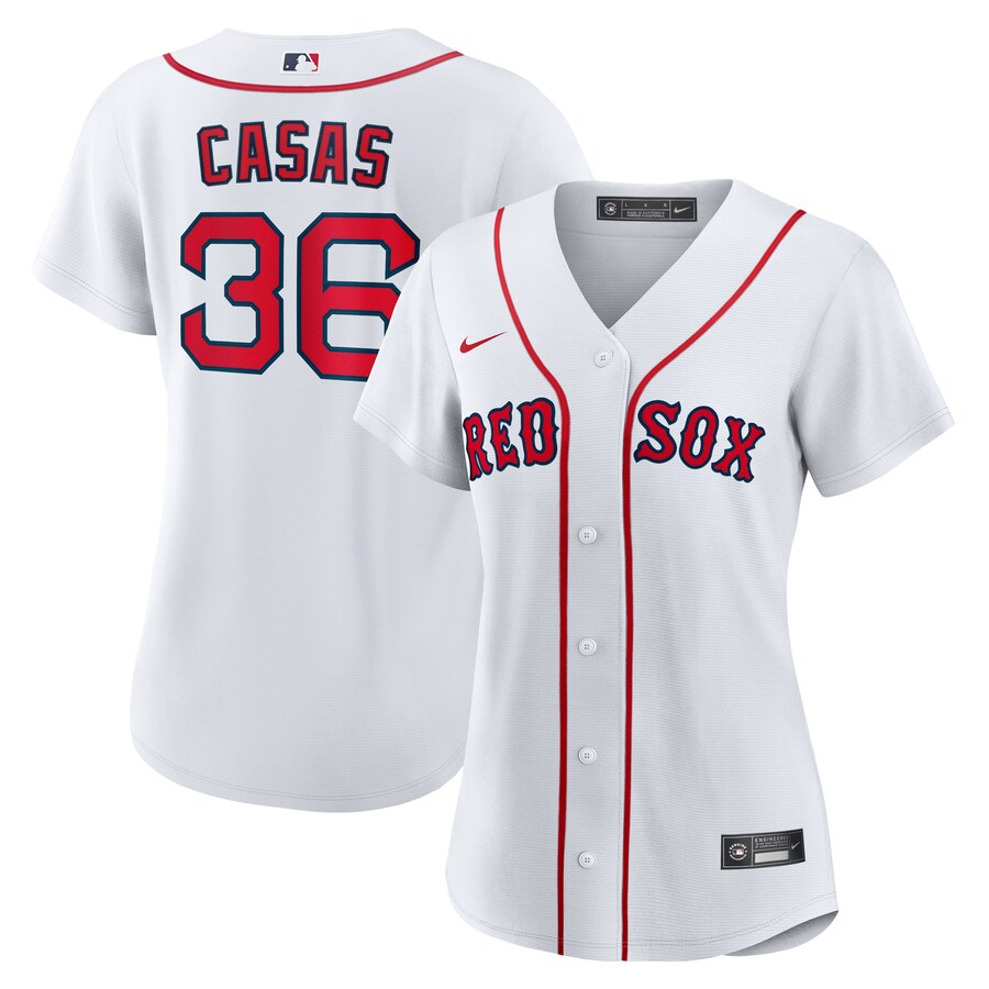 Women's Boston Red Sox Triston Casas Nike White Home Replica Jersey - Jersey