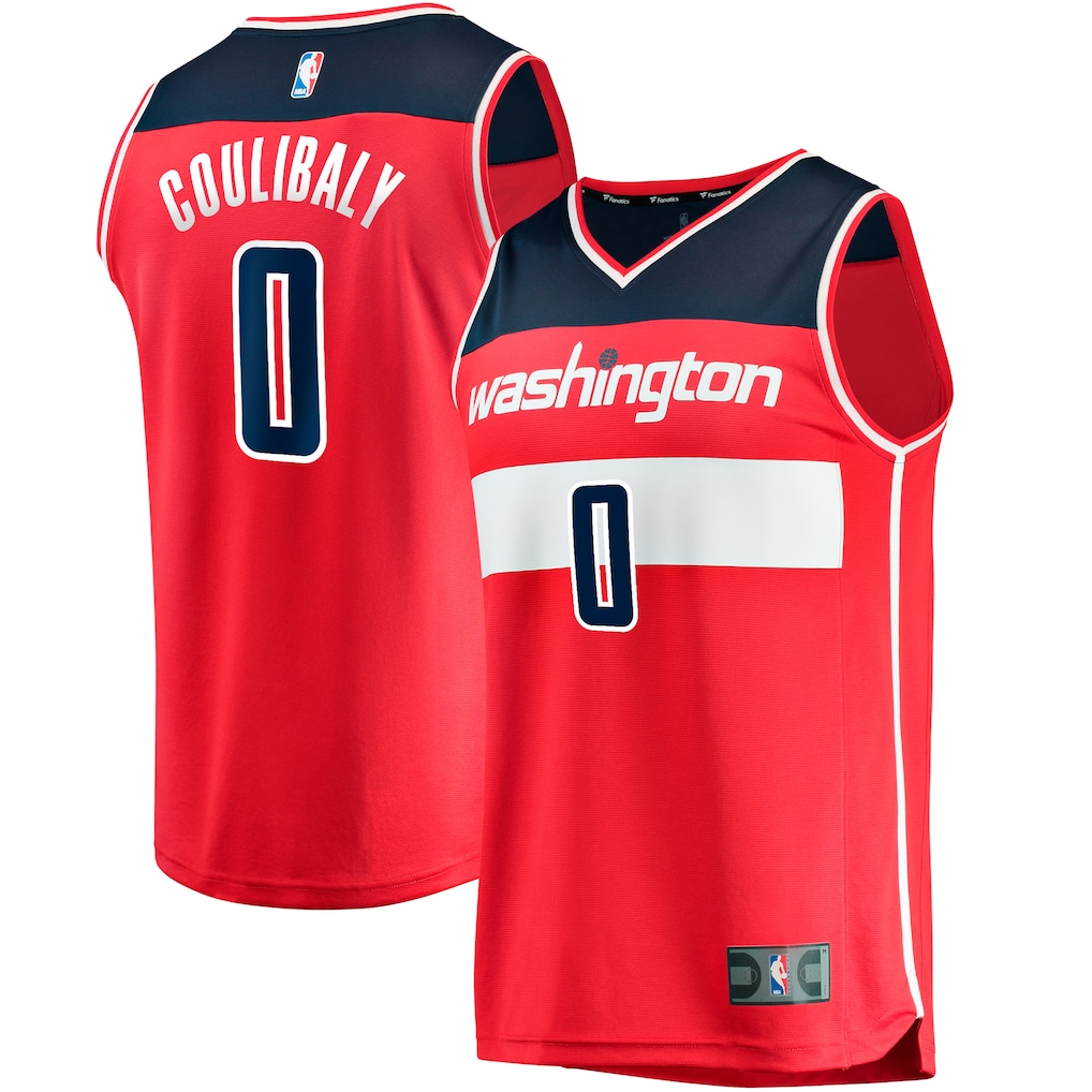Men's Washington Wizards Fanatics Red Fast Break Replica Jersey - Icon Edition - Jersey