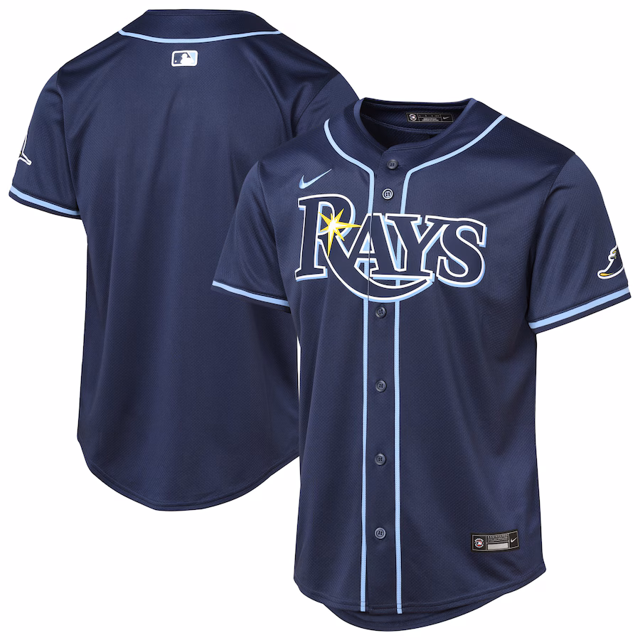 Youth Tampa Bay Rays Navy Road Limited Jersey - Jersey