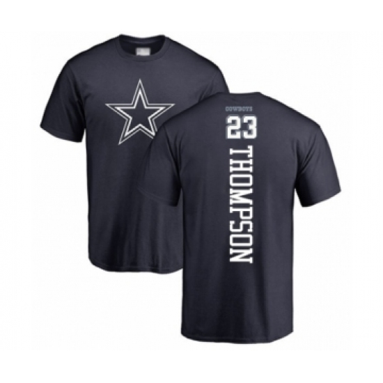 Football Dallas Cowboys #23 Darian Thompson Navy Blue Backer T-Shirt - Jersey
