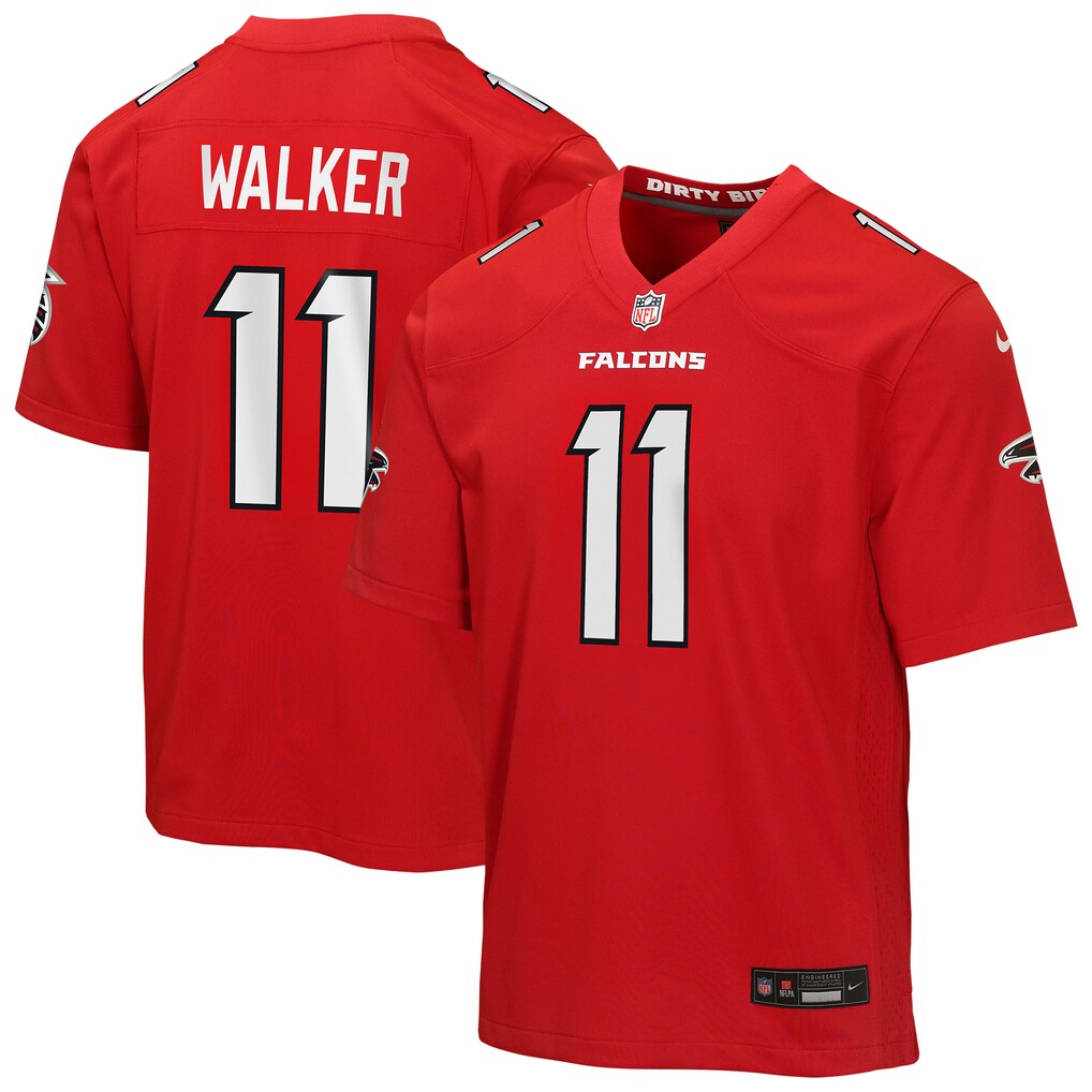 Youth Atlanta Falcons Jalon Walker Nike Red Game Jersey - Jersey