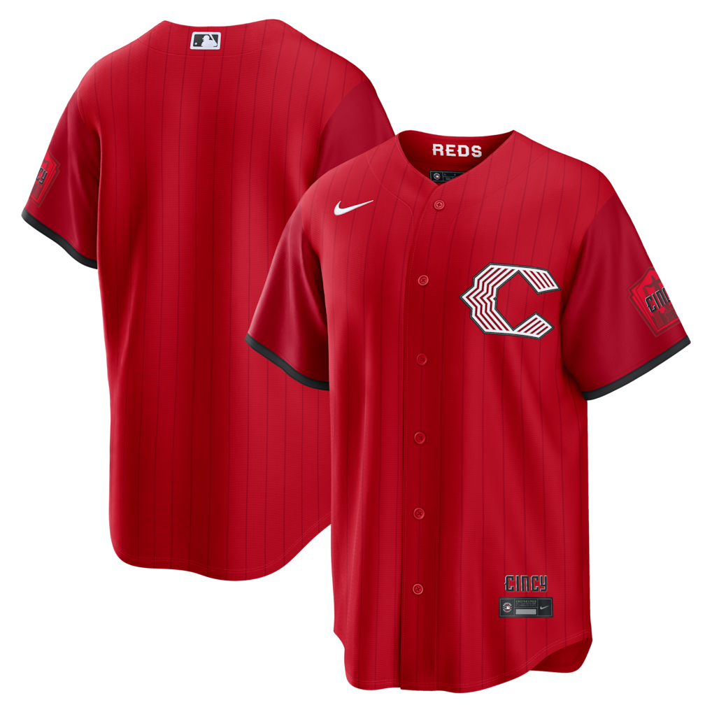 Men's Cincinnati Reds Nike Red 2026 City Connect Stadium Jersey - Jersey