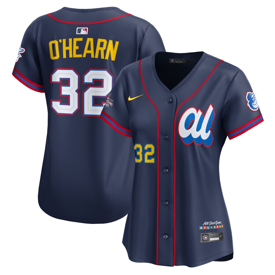 Women's American League Ryan O'Hearn Nike Navy 2025 All-Star Edition Limited Player Jersey - Jersey