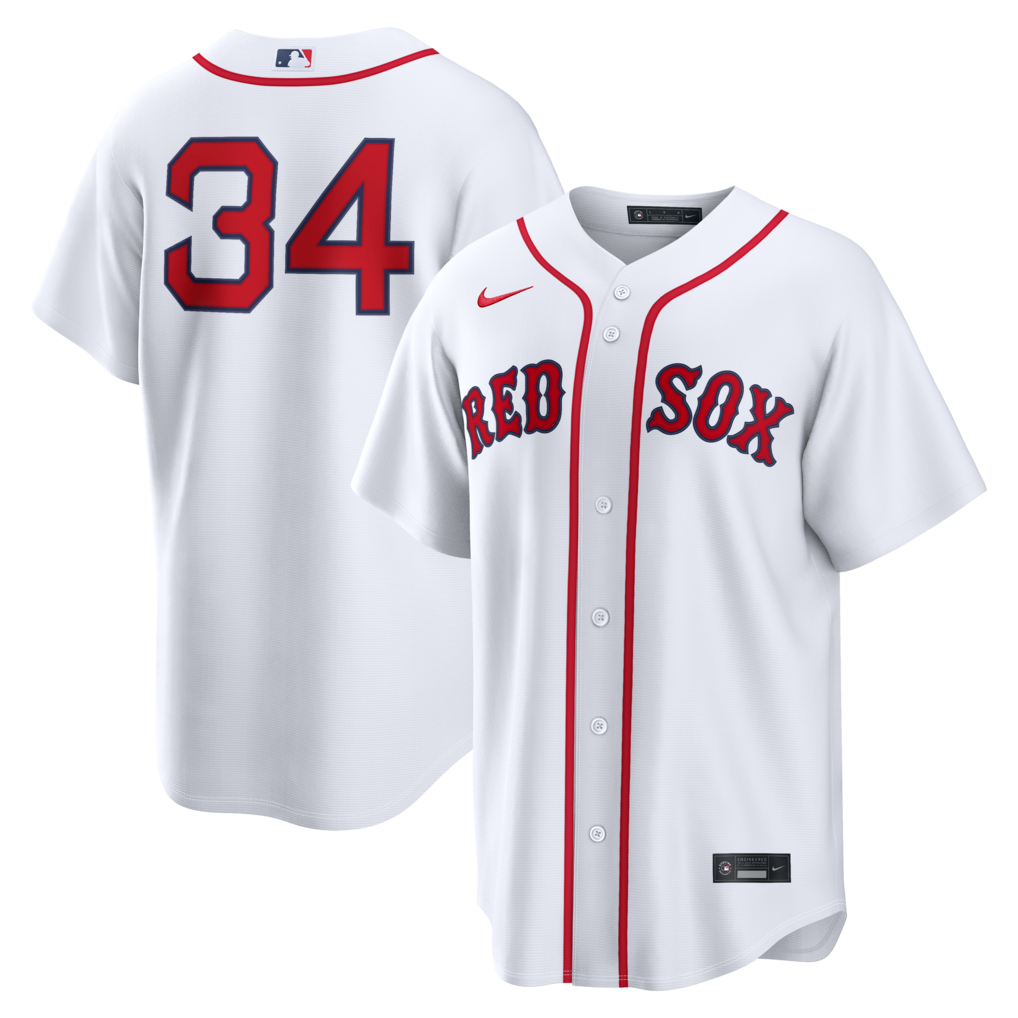 Men's Boston Red Sox David Ortiz Nike White Home Replica Jersey - Jersey