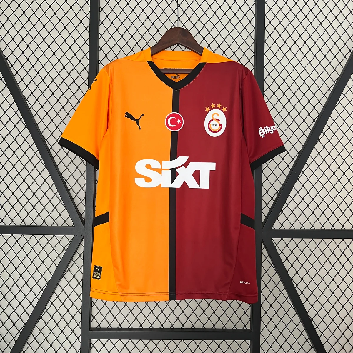 Galatasaray Home Football Jersey Custom Shirt 2024/25 - Jersey