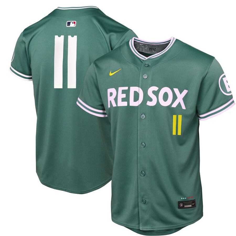 Youth Boston Red Sox Rafael Devers Nike Green 2025 City Connect Limited Player Jersey - Jersey