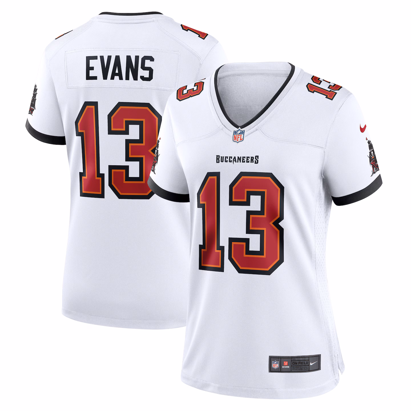 Women's Tampa Bay Buccaneers Mike Evans Nike White Game Jersey - Jersey
