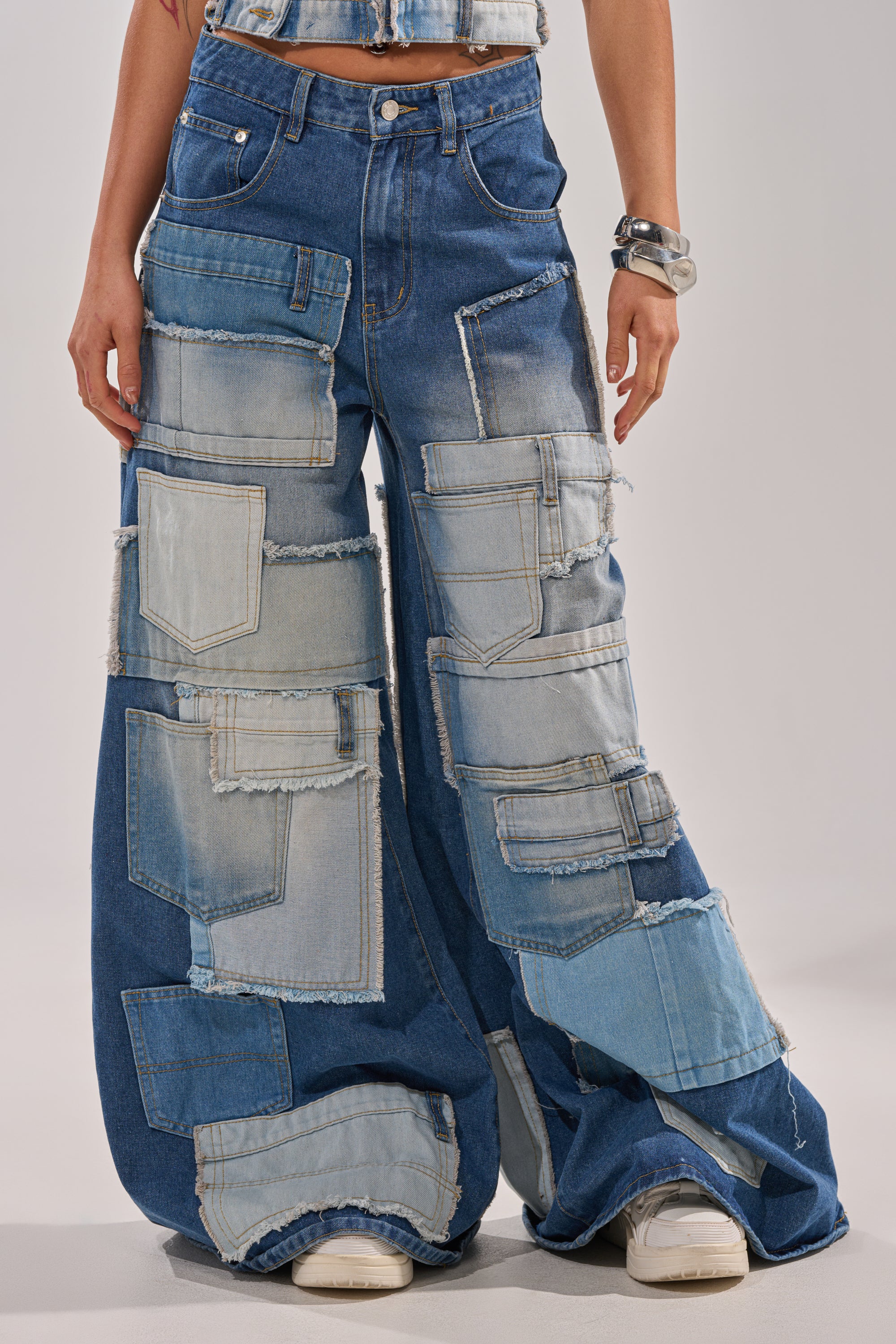 PATCH ME UP RELAXED DENIM - Akira Wear