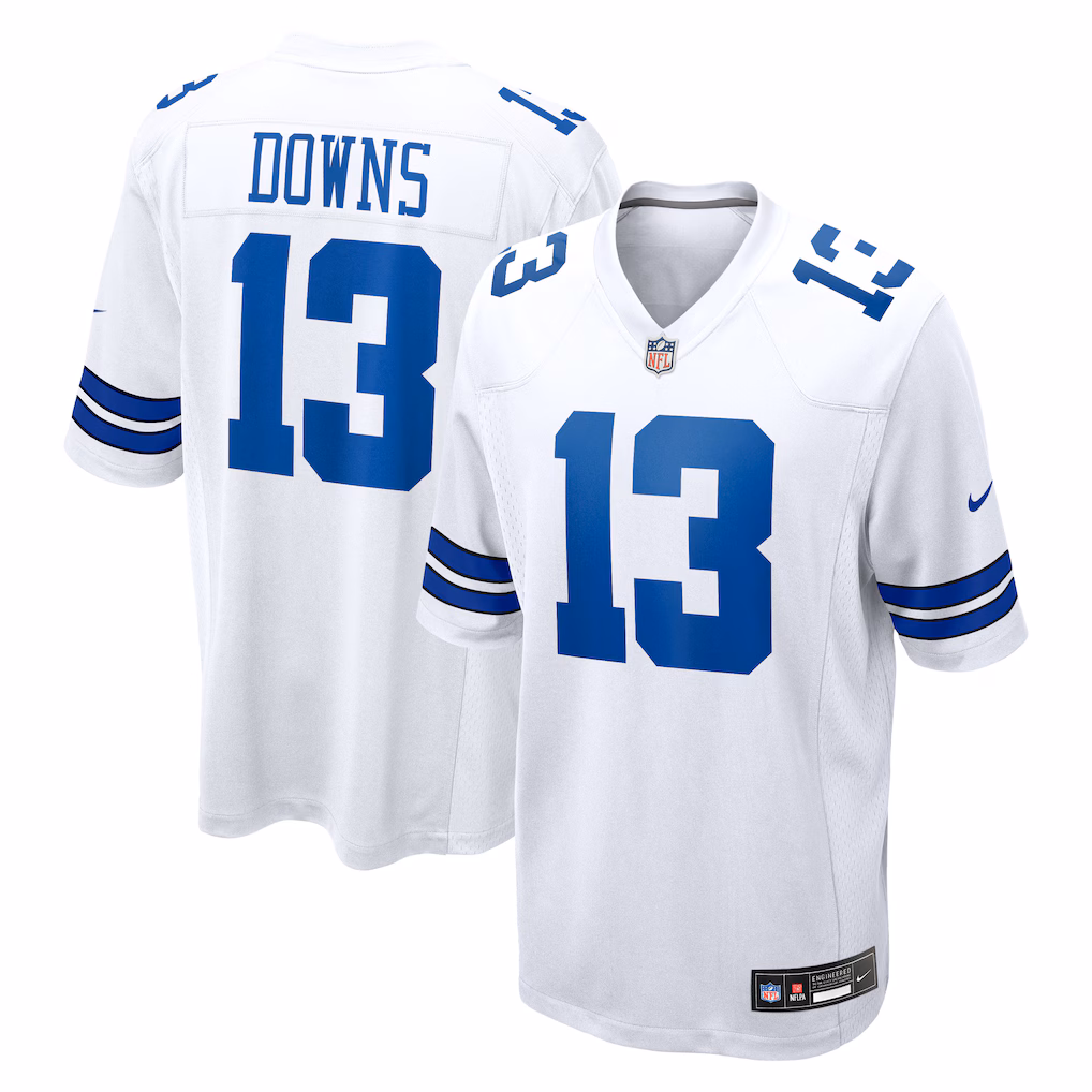 Men's Dallas Cowboys Caleb Downs Nike White  Jersey - Jersey