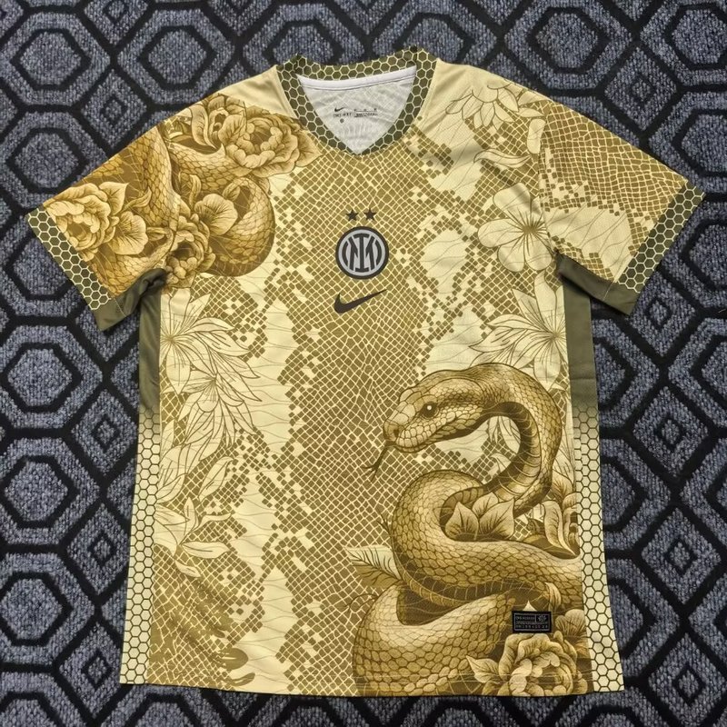 Inter Milan Soccer Jersey Snake Special Edition Custom Shirt 2025/26 - Jersey