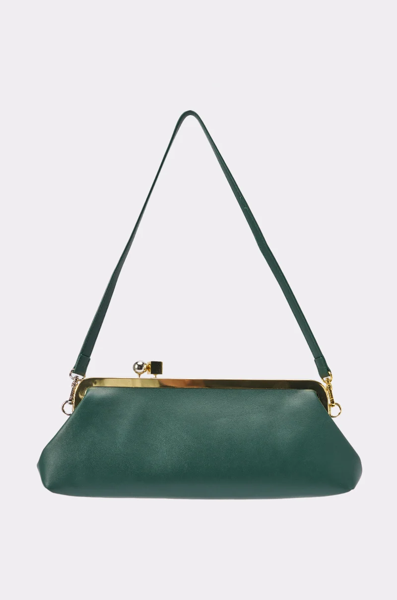 LEILA GREEN PURSE - Akira Wear