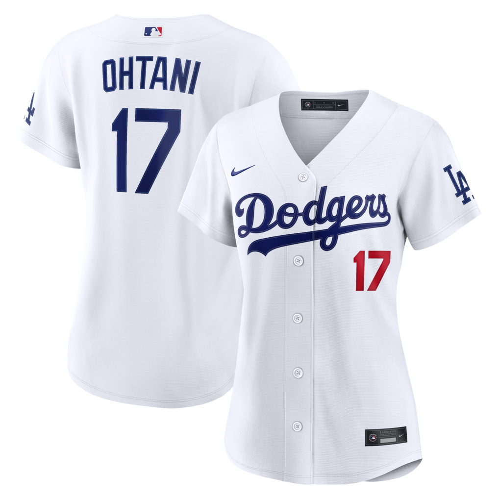 Women's Los Angeles Dodgers Shohei Ohtani Nike White Home Stadium Jersey - Jersey