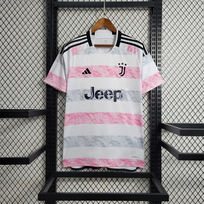 Juventus Soccer Jersey Away Custom Shirt 2023/24 - Jersey