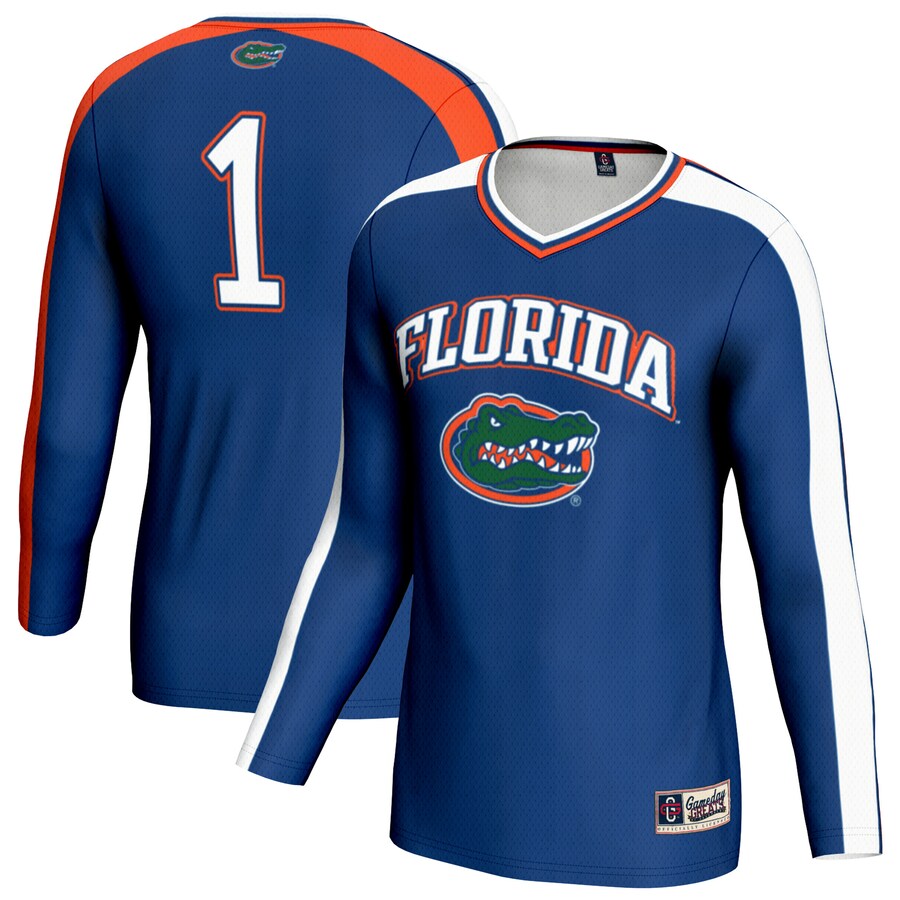 Unisex GameDay Greats Royal Florida Gators #1 Lightweight Volleyball Fashion Jersey - Jersey