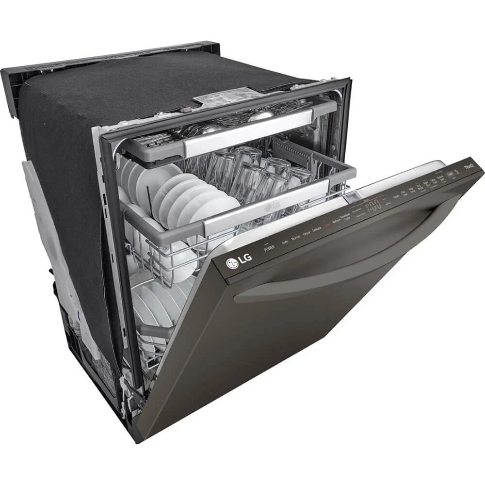 LG LDTH7972D 42 dBA Black Stainless Steel Top Control Dishwasher