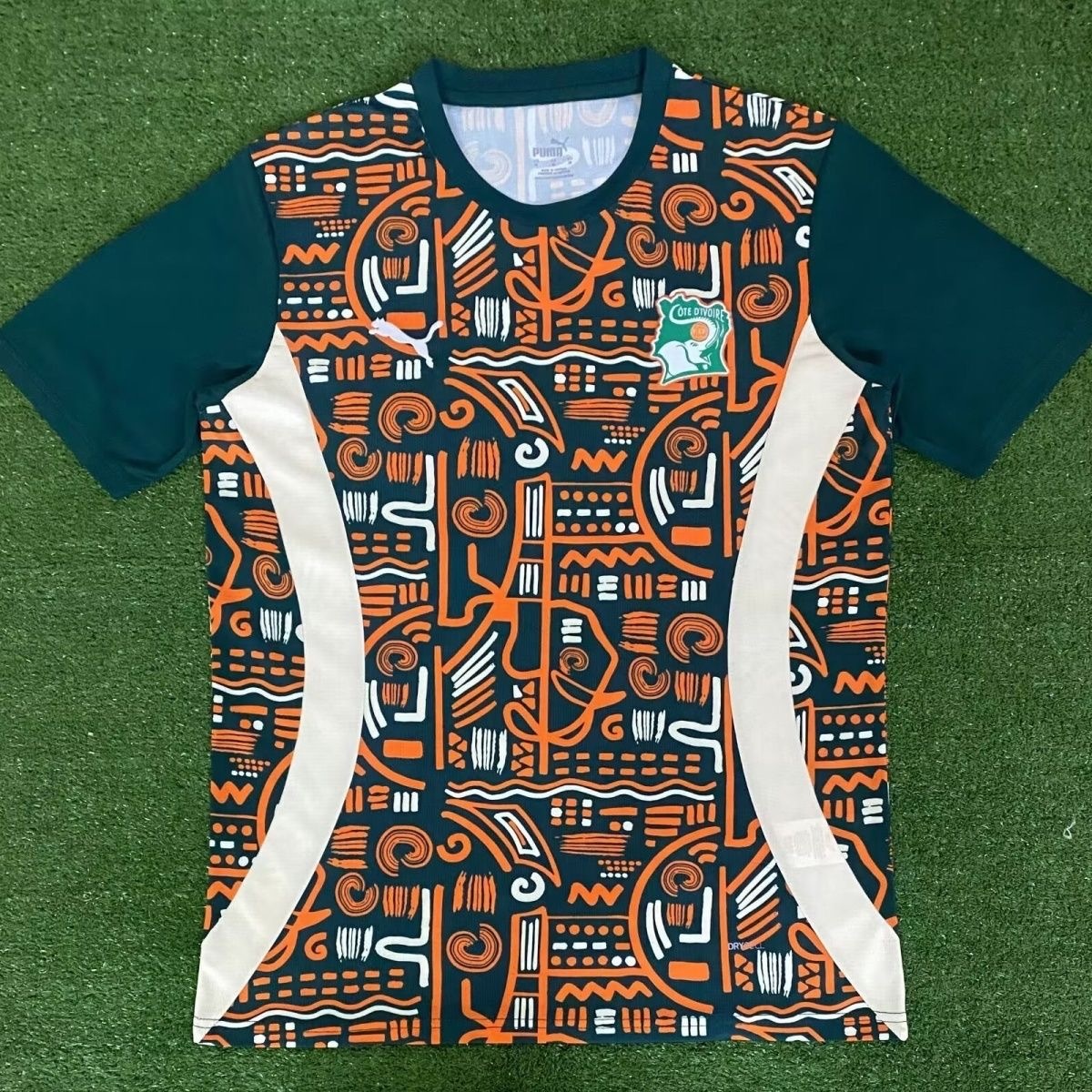 Côte d'Ivoire Soccer Jersey Training Custom Shirt 2025 - Jersey