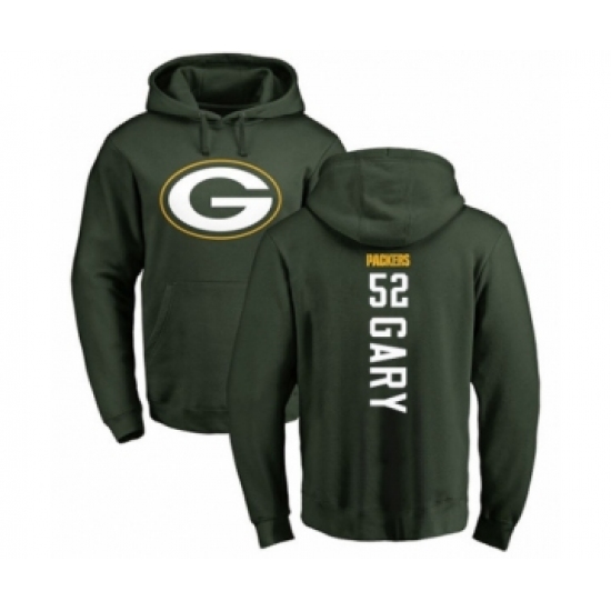Football Green Bay Packers #52 Rashan Gary Green Backer Hoodie - Jersey