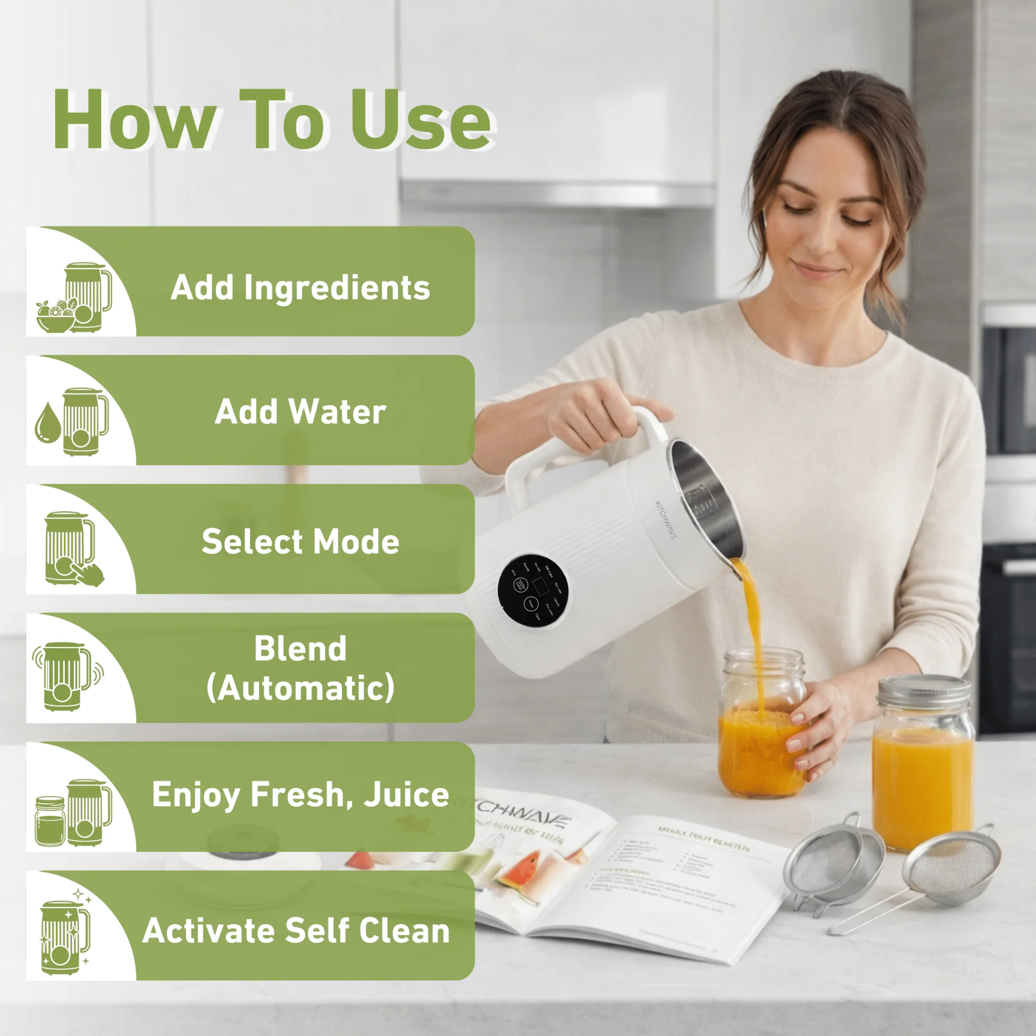 8-in-1 Pure Blend Maker Bundle