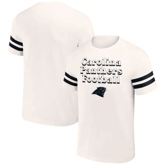 Men's Carolina Panthers Cream X Darius Rucker Collection Vintage T Shirt - Jersey