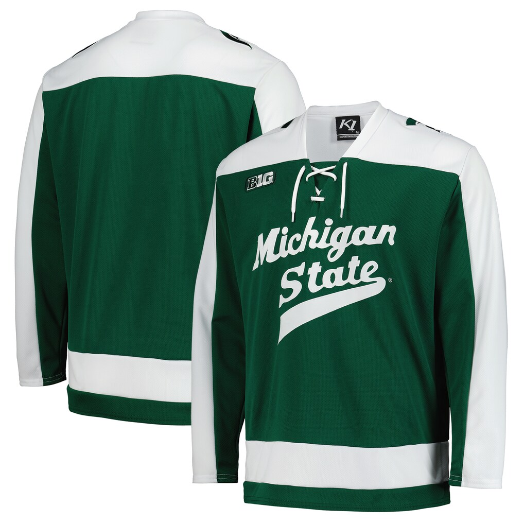 Michigan State Spartans Replica Hockey Jersey - Green - Jersey